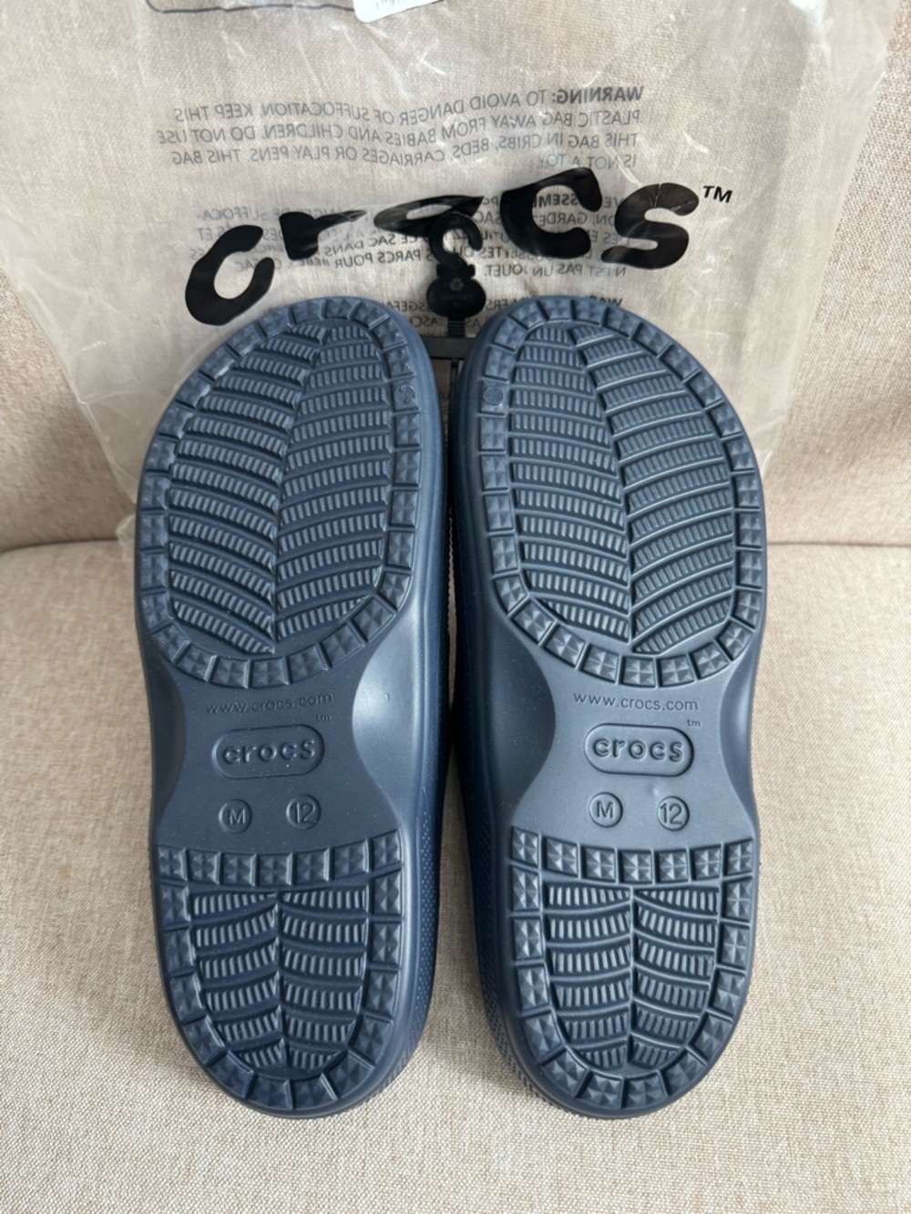 Crocs Baya Sandal in Navy NWT Men’s 12 unisex - Picture 2 of 5